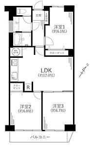 間取り：間取図