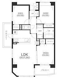 間取図画像 3LDK