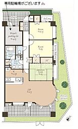 ダイヤモンドマンションラ・セーヌ 3LDKの間取図画像
