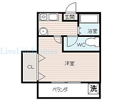 リブライフ北矢三 302 ｜ 徳島県徳島市北矢三町4丁目（賃貸マンション1K・3階・28.00㎡） その2