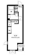 東京都杉並区高円寺南１丁目12-7（賃貸マンション1R・2階・25.29㎡） その2