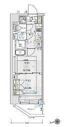 ブライズ中野哲学堂 2Kの間取図画像