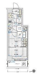ブライズ中野哲学堂 2Kの間取図画像