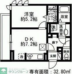 間取図画像 1DK