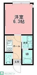 間取図画像 1K