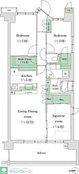 インプレスト横濱鶴ケ峰ウエスト1棟 3LDKの間取図画像