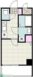 YAMATE 1Kの間取図画像