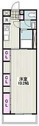リブリ・シャルム 1Kの間取図画像
