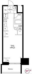 スクエアガーデン池袋 ワンルームの間取図画像