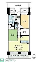 間取図画像 2SLDK