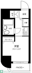 シティハイツ新大塚 ワンルームの間取図画像