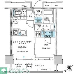 PREMIST板橋 1LDKの間取図画像