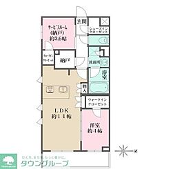 間取図画像 1SLDK