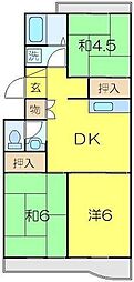 間取図画像 3DK