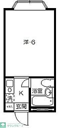 間取図画像 1K