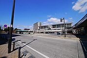 狭山市駅ロータリー 400m