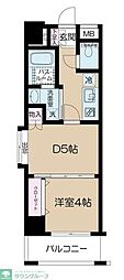 日神デュオステージ川越新富町 1DKの間取図画像
