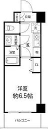 グランドゥールふじみ野 1Kの間取図画像