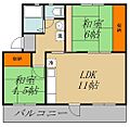 狭山台第一住宅2-16号棟4階4.9万円