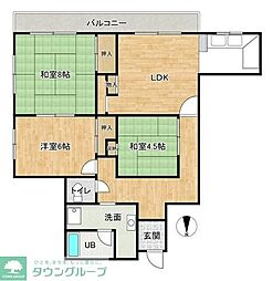 ファーストメゾン毛呂 3LDKの間取図画像