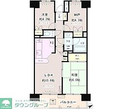 上福岡パーク・ホームズ 2SDKの間取図画像