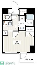 プレシャスハーモニー八王子 1Kの間取図画像