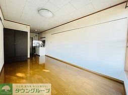 第1美多摩コーポ 2階ワンルームのリビング/ダイニング