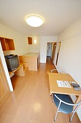 西武拝島線 東大和市駅 徒歩23分の賃貸アパート 2階1Kのリビング/ダイニング