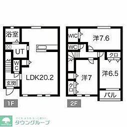 Liberta 3LDKの間取図画像