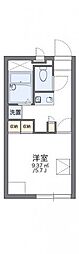 レオパレスネオ 1Kの間取図画像