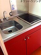電気コンロなのでお掃除簡単！