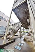 共用の階段です
