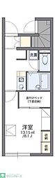レオパレス東陽 1Kの間取図画像