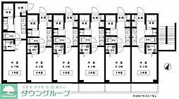 NewRich4 1Kの間取図画像