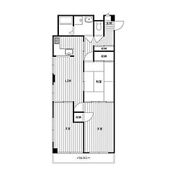 メゾン・ラ・メール 3LDKの間取図画像