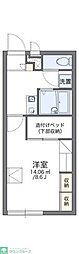レオパレスプロシード3 1Kの間取図画像