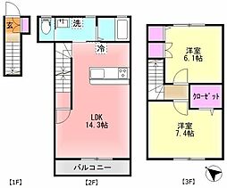 都賀駅 12.6万円