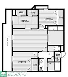 パークヒルズ西台 3LDKの間取図画像