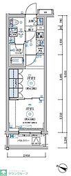 ARCOBALENO ITABASHI SHIMURA 2Kの間取図画像