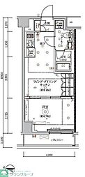 ARCOBALENO HASUNEII 1LDKの間取図画像
