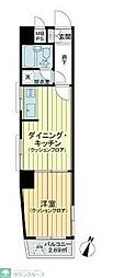 ライオンズマンション駒込第5 1DKの間取図画像