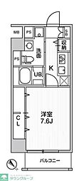 ROOTsHigashiNagasaki 1Kの間取図画像