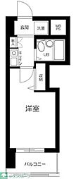 パレ・ドール千石 1Kの間取図画像