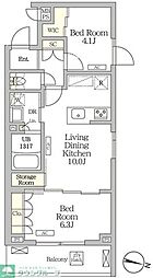 間取図画像 1SLDK
