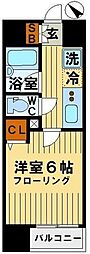 間取図画像 1K