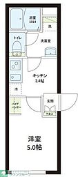 間取図画像 1K
