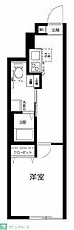 ソルナクレイシア巣鴨 1Kの間取図画像