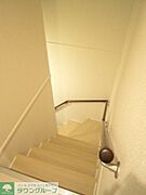 部屋内に階段