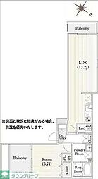 CITYCOURT南大塚 1LDKの間取図画像
