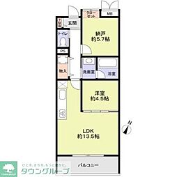 間取図画像 1SLDK